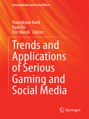 cover image of Trends and Applications of Serious Gaming and Social Media